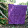 Omslagdoek kleur lila paars