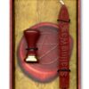 Waszegel rood