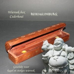 Wierookbox Namaste Cederhout