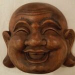 Boeddha hoofd | Puur handwerk van hout