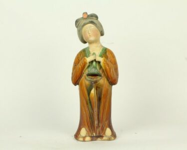 Tang Dynastie beelden (fat-lady) periode 618-907 - Afbeelding 3
