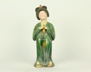 Tang Dynastie beelden (fat-lady) periode 618-907 - Afbeelding 4