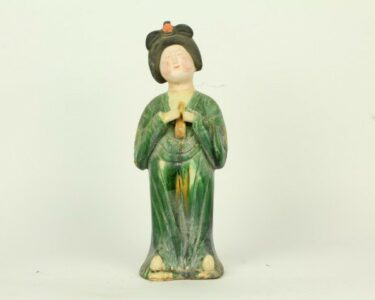 Tang Dynastie beelden (fat-lady) periode 618-907 - Afbeelding 4
