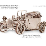 3D Mechanische Puzzel Retro Auto