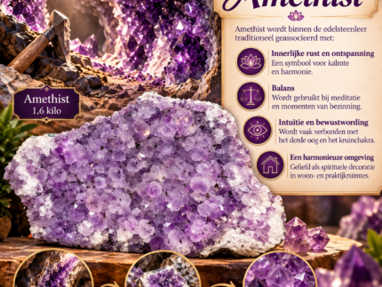 Amethist Cluster 1,6 kg