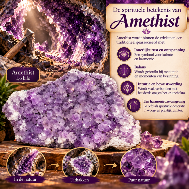 Amethist Cluster 1,6 kg
