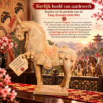 Terracotta (fergana)paard | Tang Dynastie