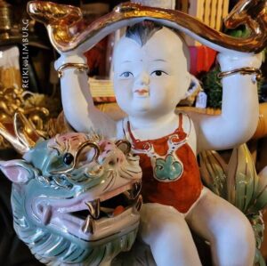 Foo Dog & Kind | Hoogte 50cm. ♥ - Afbeelding 2