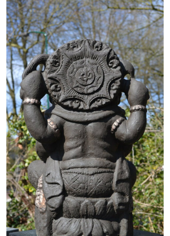 Ganesha god van kennis en wijsheid | Gietstenen beeld - Afbeelding 2