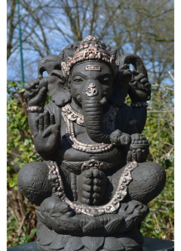 Ganesha god van kennis en wijsheid | Gietstenen beeld