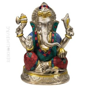 Ganesha beeld messing | Exclusieve uitvoering
