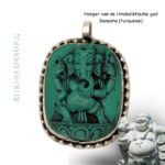 Ganesha hanger Turquoise