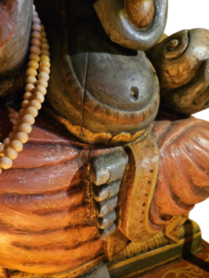 Ganesha beeld hout - Afbeelding 6