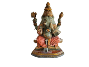 Ganesha beeld hout