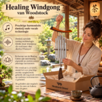 Woodstock Healing Windgong | lengte 86cm.
