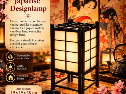 Japanse lamp 'Tatalimiet'