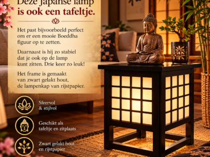 Japanse tafellamp