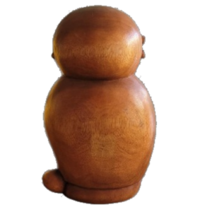 Japans JIZO beelden Teakhout - Afbeelding 3