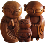 Japans JIZO beelden Teakhout