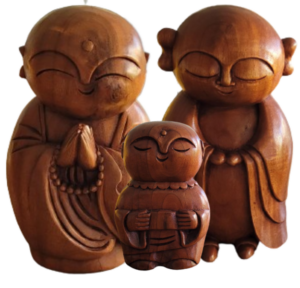 Japans JIZO beelden Teakhout