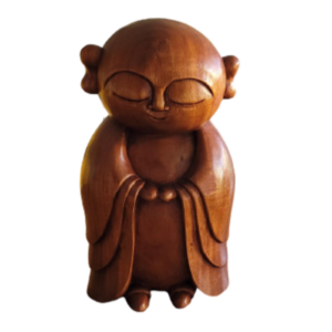 Japans JIZO beelden Teakhout - Afbeelding 4