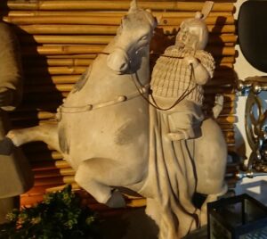 Chinese krijger-Qin Chao met paard