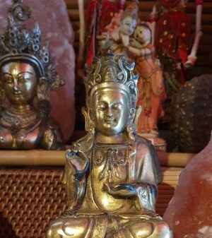 Kwan Yin | Bronzen beeld - Afbeelding 4