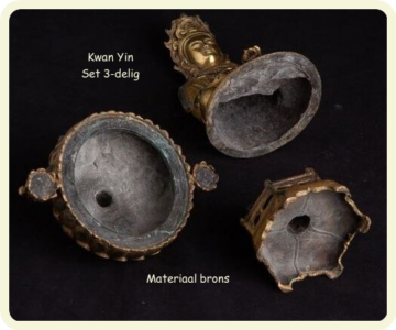 Kwan Yin | Bronzen beeld - Afbeelding 5