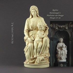 Madonna-beeld (replica) uit de Brugse Lievenvrouwe-kerk