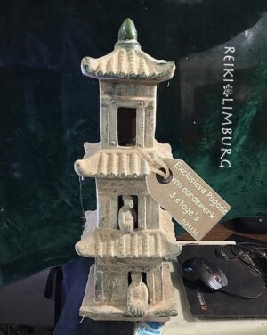 Pagode aardewerk 52cm. - Afbeelding 2