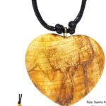 Palo Santo ketting hart