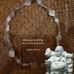 Parel ketting met Lemurisch Bergkristal