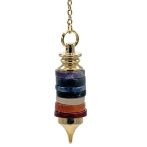 Chakra pendel + gratis pendeltasje - Afbeelding 2