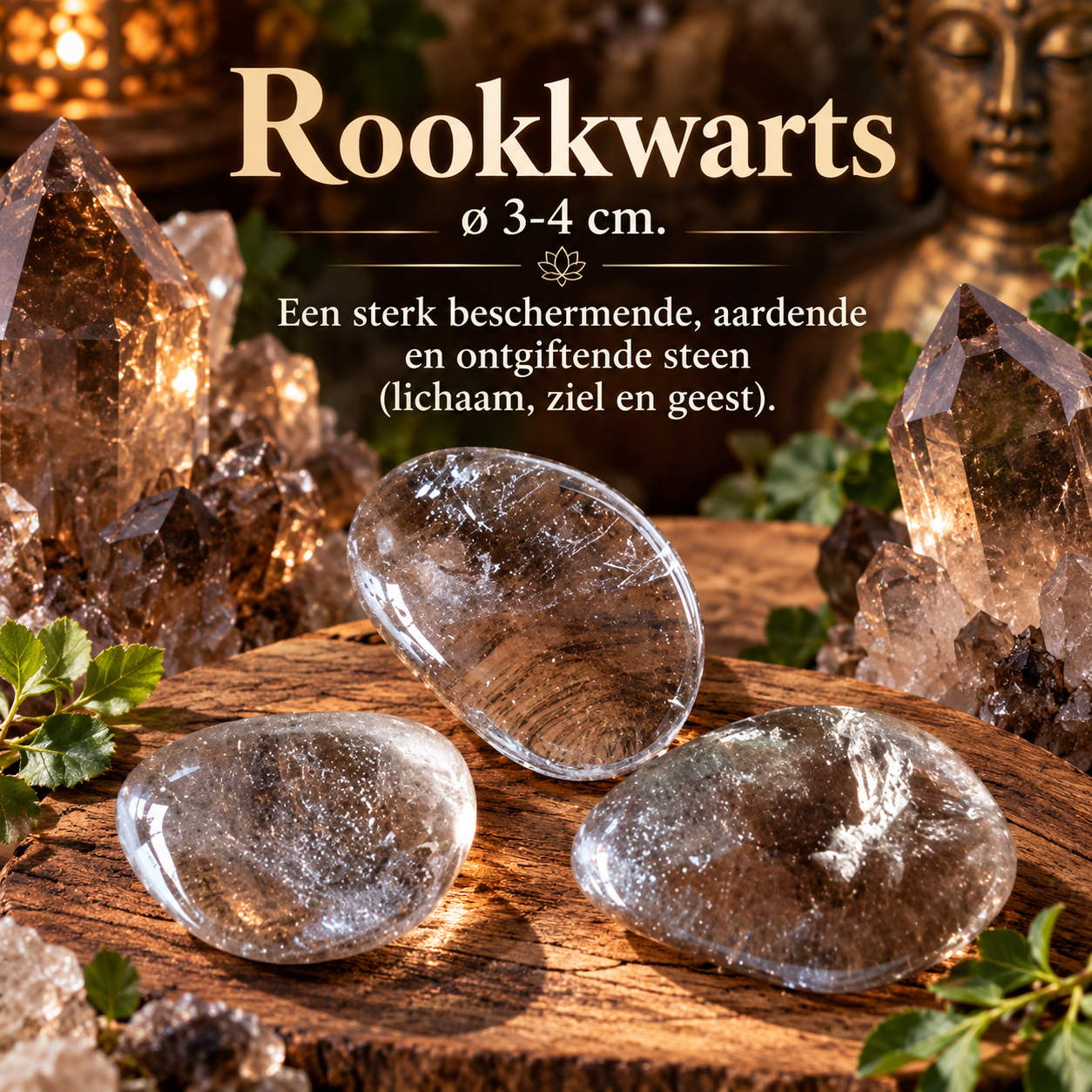Rookkwarts Rookkwarts ø 3-4 cm. - Afbeelding 1
