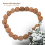 Mala armband Rudraksha + Boeddha