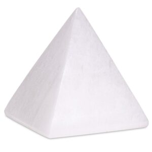 Seleniet Piramide (engelensteen) 3 verschillende afmetingen - Afbeelding 2
