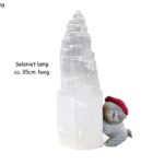 Seleniet lamp 3.5 kilo Hoogte ca. 35cm.