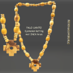 Palo Santo Sjamanen ketting met Inca kruis