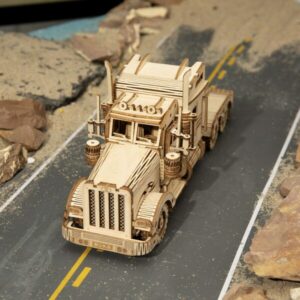Stoere truck  | Houten Modelbouw - Afbeelding 2