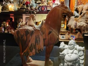 Terracotta (fergana)paard| Tang Dynastie - Afbeelding 3