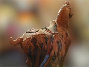 Terracotta (fergana)paard| Tang Dynastie - Afbeelding 2