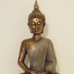 Boeddha Thailand | 42cm. Bronskleur