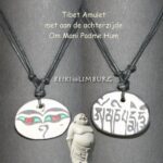 Tibetaanse pelgrim hanger (beschermend amulet)