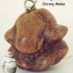 Yogi man (oerang Maloe) sleutelhanger