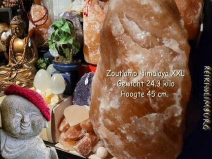 Zoutlamp Himalaya XXL | Gewicht ca. 24.3kg.