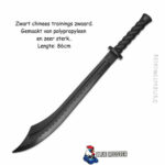 Zwart Chinees trainings zwaard | Fantasy zwaard