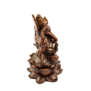 Ganesha | Prachtige bruine-bronsachtige kleur - Afbeelding 4