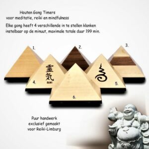 Gong-Timers voor o.a. meditatie, Yoga en meer