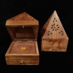 Houten kegel-hut Model XXL