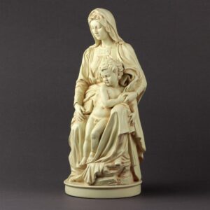 Madonna-beeld (replica) uit de Brugse Lievenvrouwe-kerk - Afbeelding 2